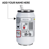 Jalpatra Customized Steel Sipper Can 350 Ml